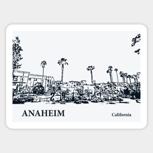 Anaheim - California Sticker